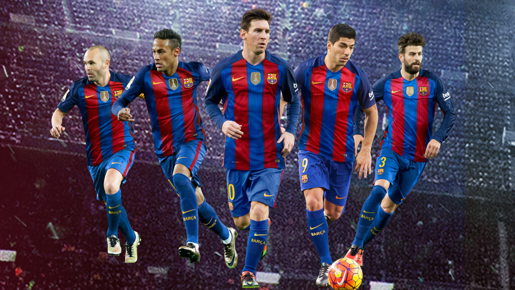 barcelona mängijad